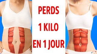 Comment Perdre 1 KG en un Jour [upl. by Ettereve894]