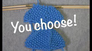 Two Ways to Decrease in the Round While Maintaining a Seed Stitch Pattern  Technique Tuesday [upl. by Suzzy251]