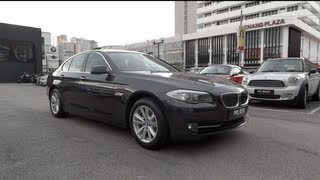 2012 BMW 520d StartUp and Full Vehicle Tour [upl. by Asilrak869]