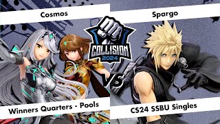 Collision 2024  Cosmos Pyra amp Mythra VS Spargo Cloud  Ultimate Singles Pools  Winners Quarter [upl. by Assenat]