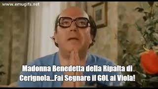 🤣️⚽️Lino Banfi Frase Madonna Benedetta della Ripalta di CerignolaFai Segnare il GOL ai Viola [upl. by Eetak]