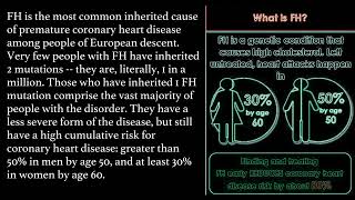 Familial Hypercholesterolemia FH Symptoms Causes Diagnosis USMLE Key Points Review [upl. by Gilliam]