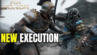 New Warmonger EXECUTION  For Honor [upl. by Daegal675]