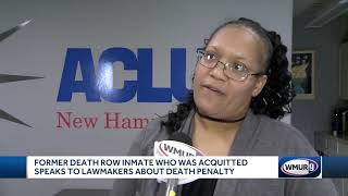 Former death row inmate speaks out against death penalty in NH [upl. by Vacla]