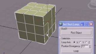 Select Vertex Loop MaxScript [upl. by Donnamarie]