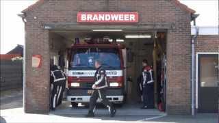 Uitruk Brandweer NieuweTonge Hulpverlening [upl. by Enneicul519]