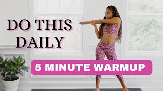 Do this WARM UP DAILY 5 Minute Warm up Increase Mobility and Decrease Pain [upl. by Nytsrik618]