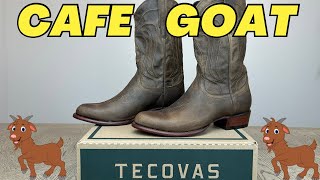 Tecovas The Cartwright quotCafe Goatquot Cowboy Boot Review [upl. by Nytram659]