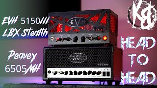 HEAD TO HEAD  EVH 5150 LBX Stealth vs Peavey 6505MH [upl. by Clinton]