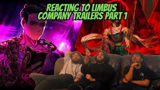 GENSHIN FANS React To Limbus Company Trailers Part 1  TMC [upl. by Barta]