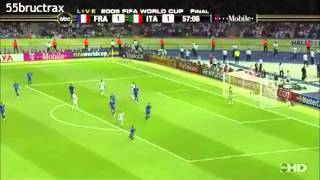 2006 Zinedine Zidane vs Italy  WORLD CUP FINAL [upl. by Lita]