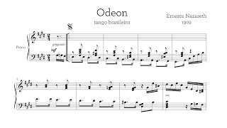 quotOdeonquot Ernesto Nazareth  Paul Barton piano [upl. by Arvo]