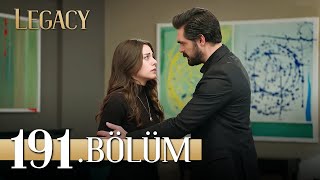 Emanet 191 Bölüm  Legacy Episode 191 [upl. by Naget]