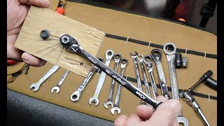 Drag Race Fun with 10mm Ratcheting Wrenches Wera Joker Snap On Gearwrench Precision has a price [upl. by Lednyc609]