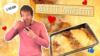 Recette de la TARTIFLETTE  Bonheur intense [upl. by Susi786]