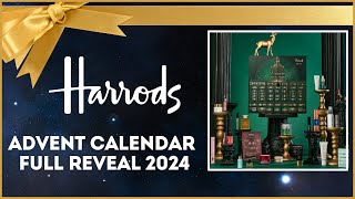 HARRODS ADVENT CALENDAR FULL REVEAL 2024 [upl. by Eima]