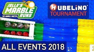 Hubelino Marble Race Tournament 2018  All Events [upl. by Karie309]