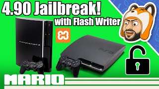 How to Jailbreak Your PS3 on Firmware 490 or Lower with Flash Writer SelfHosted [upl. by Llecrad965]