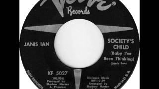 Janis Ian  Societys Child on Mono 1967 Verve 45 record [upl. by Eseila]