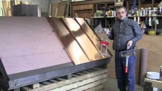 Standing Seam Metal Roofing Installation Basics Part 2 [upl. by Neetsyrk20]