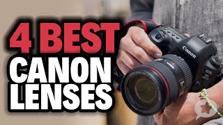 4 Best CANON Lenses [upl. by Peppel]