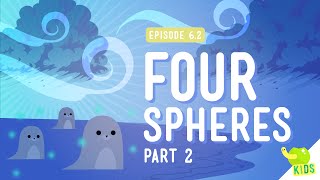 Four Spheres Part 2 Hydro and Atmo Crash Course Kids 62 [upl. by Lanaj587]