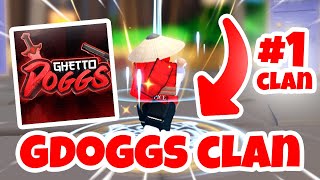 i joined GDoggs Clan 44s  1 Clan  Roblox BedWars [upl. by Danyette]