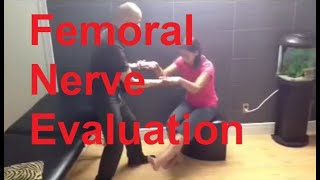 Femoral nerve evaluation [upl. by Elbertina]