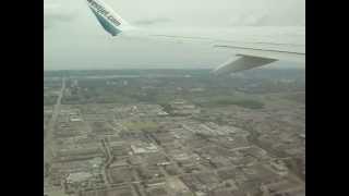 WestJet Flight 446  Toronto to Sydney Nova Scotia [upl. by Ettie259]