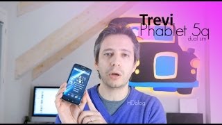 Trevi Phablet 5q la recensione di HDblogit [upl. by Eidnim534]