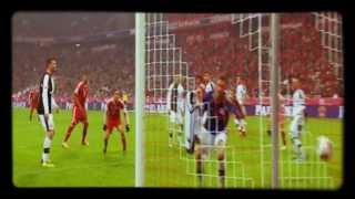 Dante Tor Bayern Munich 40 Eintracht Frankfurt 02022014 [upl. by Suiraj]