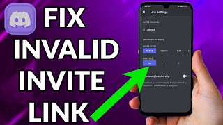 How To Fix Invalid Invite On Discord Mobile [upl. by Naomi]