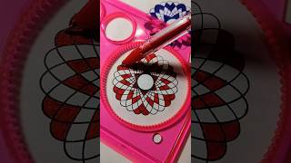 Geometric art designs with spirograph shorts [upl. by Ahs631]