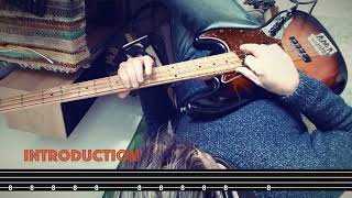 Stiff Necked Fools Bob Marley Bass Tutorial  howtoplay basslesson basstabs [upl. by Ahsad]