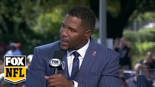 Strahan on Kaepernick protests His reasoning is legitimate  FOX NFL SUNDAY [upl. by Etnuahc753]