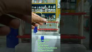 basic radical test salt analysis  viral short [upl. by Fiedling]