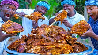 MUTTON SHUWA  Traditional Omani Shuwa Recipe Cooking in Indian Village  Underground Slow Cooking [upl. by Adimra]