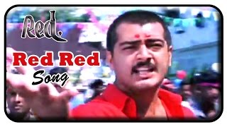 Red Tamil Movie  Songs  Red Red Video Song  Ajith Kumar  Priya Gill  Deva [upl. by Nivra536]