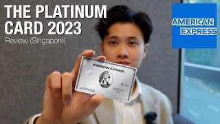 THE AMEX PLATINUM CARD  Review SG 2023 [upl. by Arodnap]