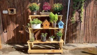 Diy plant stand [upl. by Theobald784]