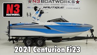 2021 Centurion Fi23  Electric Blue  Walk Through  N3 Boatworks [upl. by Nuzzi]