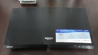 Samsung UBDM7500 4K Bluray Media Player Review [upl. by Norbel]