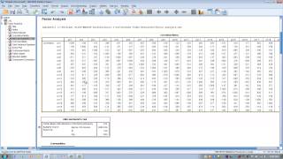 How to Use SPSS Factor Analysis Principal Component Analysis [upl. by Kire527]