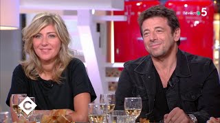 Patrick Bruel et Amanda Sthers à nouveau réunis   C à Vous [upl. by Koblas]