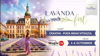 Living in Romania 139 Lavender festival Lavanda Fest [upl. by Naujal]