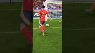 Mikel Oyarzabal Goal vs England in EAFC24 🏆 spain england euro2024 oyarzabal [upl. by Urbannai]