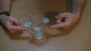 Coin amp Glass Trick [upl. by Yenetruoc164]