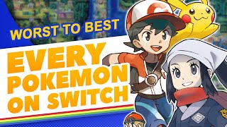 All 11 Pokémon Switch Games Ranked [upl. by Notffilc]