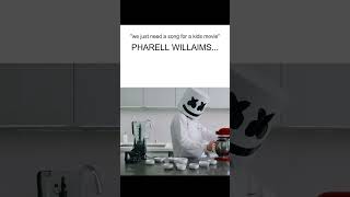 pharrell williams cooked shorts fypシ゚ pharrelwilliams despicableme doublelife fyp [upl. by Ilajna]