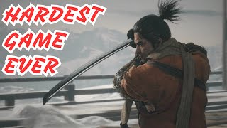 HARDEST GAME OF MY LIFE  Sekiro Shadows Die Twice [upl. by Yrrem]